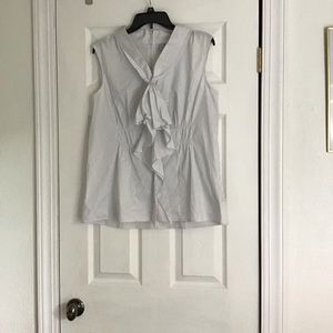 Worthington striped sleeveless blouse size XL